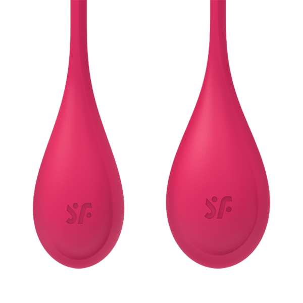 SATISFYER - SET DA ALLENAMENTO YONI POWER 1 ROSSO Satisfyer Balls