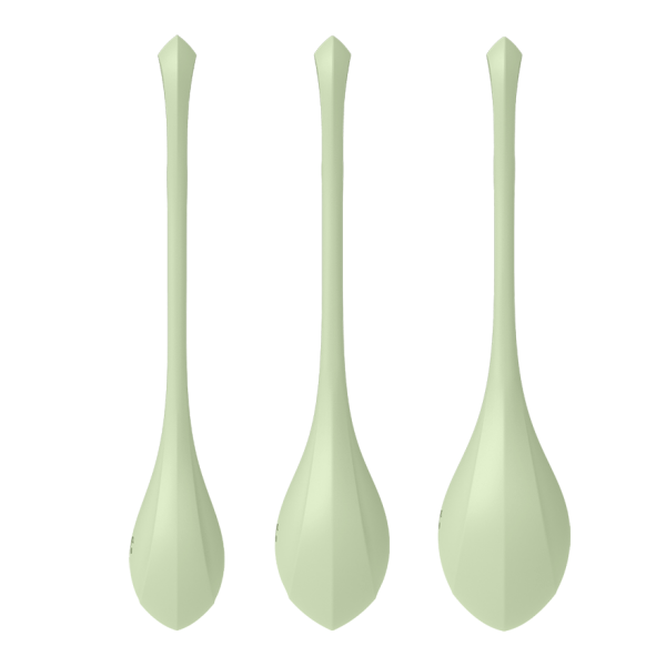 SATISFYER - SET DA ALLENAMENTO YONI POWER 2 VERDE Satisfyer Balls