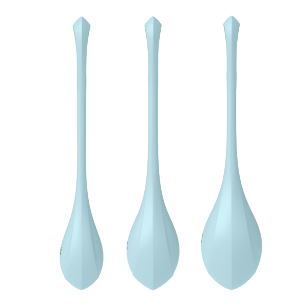 SATISFYER - SET DA ALLENAMENTO YONI POWER 2 BLU Satisfyer Balls