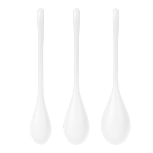 SATISFYER - SET DA ALLENAMENTO YONI POWER 1 BIANCO Satisfyer Balls