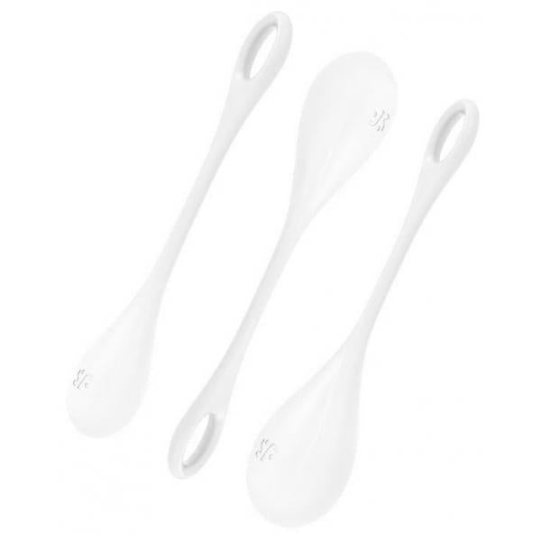 SATISFYER - SET DA ALLENAMENTO YONI POWER 1 BIANCO Satisfyer Balls