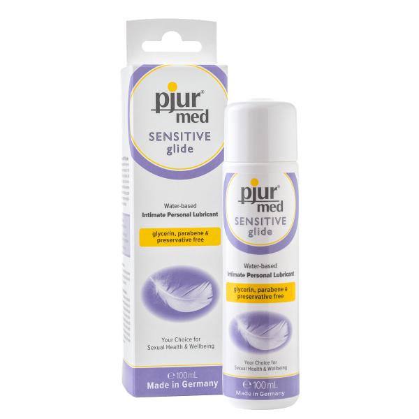 PJUR - MED SENSITIVE GLIDE LUBRIFICANTE A BASE ACQUA 100 ML Pjur
