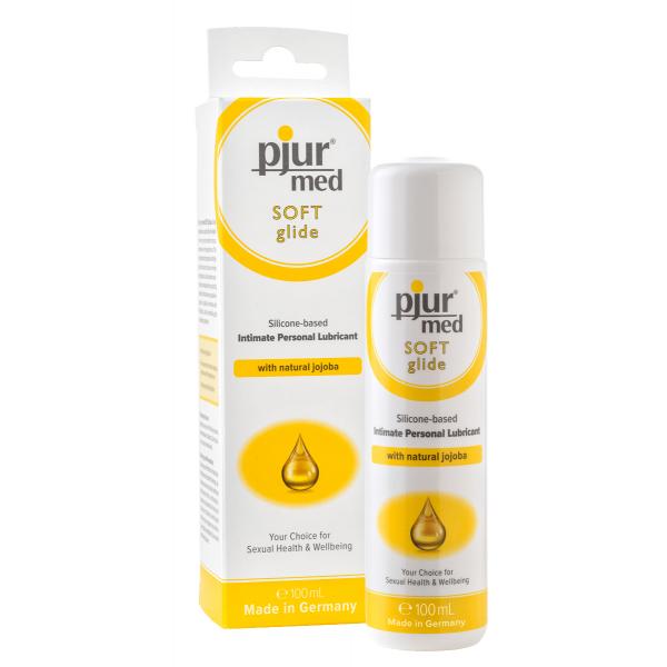 PJUR - LUBRIFICANTE AL SILICONE MED SOFT GLIDE 100 ML Pjur