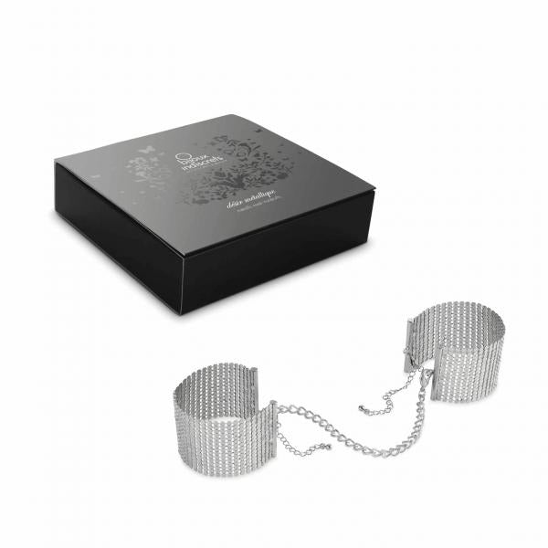 BIJOUX - DSIR MTALLIQUE MANETTE METALLICHE ARGENTO Bijoux Desire Metallique