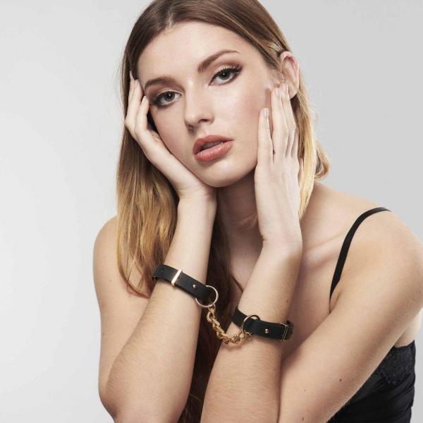 BIJOUX - INDISCRETS MAZE MANETTE BRACCIALETTI NERI Bijoux Maze