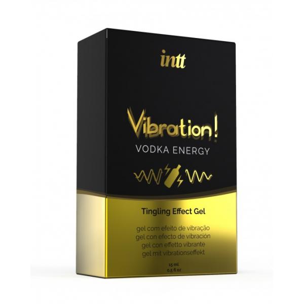 INTT - POTENTE GEL LIQUIDO VIBRANTE STIMOLANTE INTIMO VODKA 15ML Intt Unisex Arousal Gel