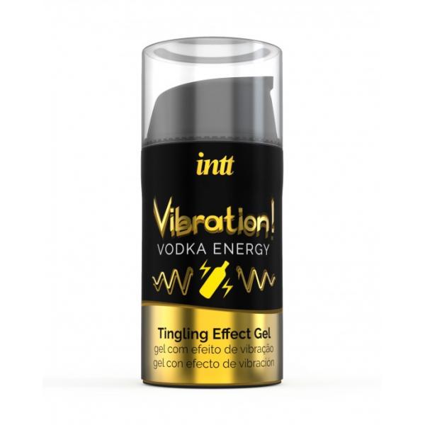 INTT - POTENTE GEL LIQUIDO VIBRANTE STIMOLANTE INTIMO VODKA 15ML Intt Unisex Arousal Gel