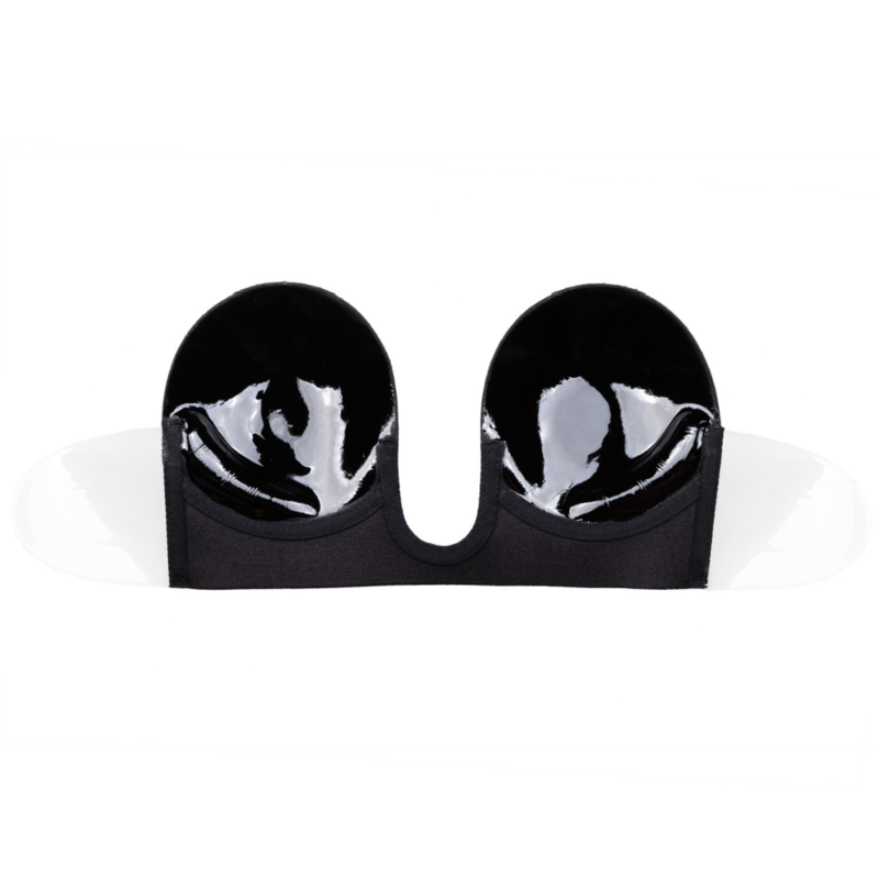 BYE-BRA - REGGISENO SENZA MANIGLIE EN U NERO COPPA C Bye Bra - Bras