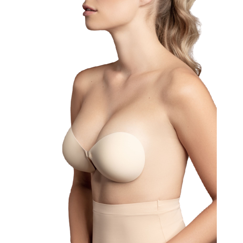 BYE-BRA - REGGISENO INVISIBLE BEIGE COPPA D Bye Bra - Bras