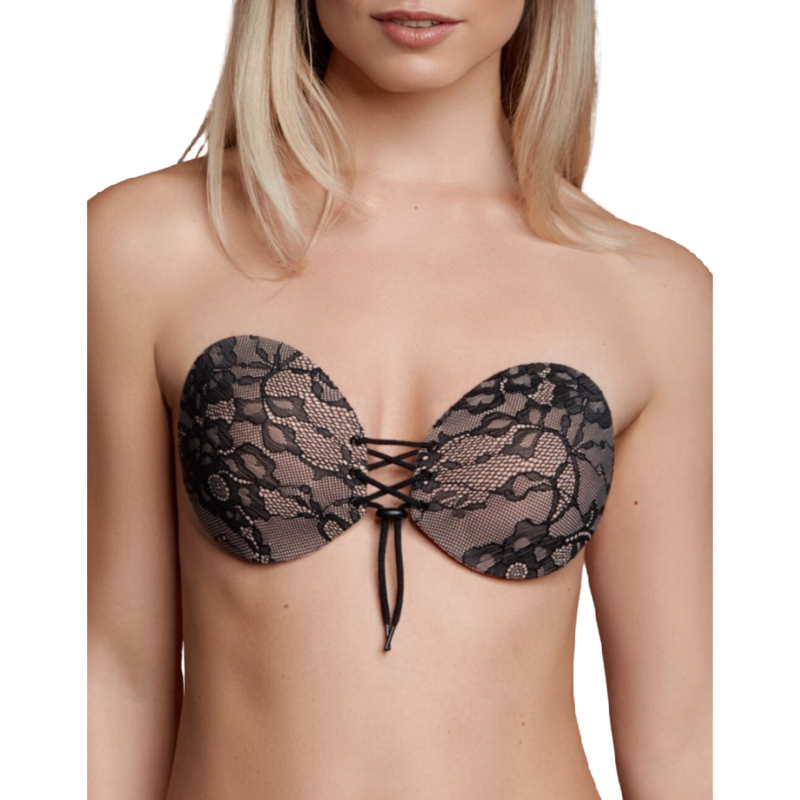 BYE-BRA - REGGISENO ADESIVO INTRECCIATO E RICAMATO COPPA B Bye Bra - Bras