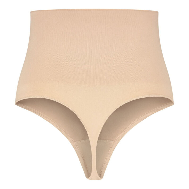 BYE-BRA - FAJA SENZA CUCITURE STILE PERIZOMA BEIGE MISURARE L Bye Bra - Underwear