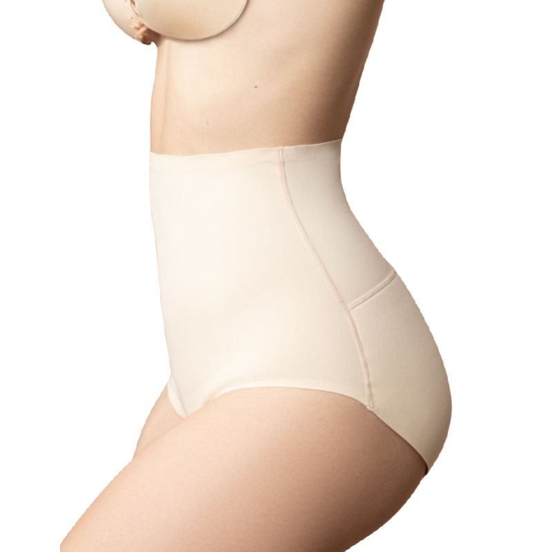 BYE-BRA - MUTANDINA ALTA CON IMBOTTITURA PER IL BUSTO MISURARE L Bye Bra - Underwear