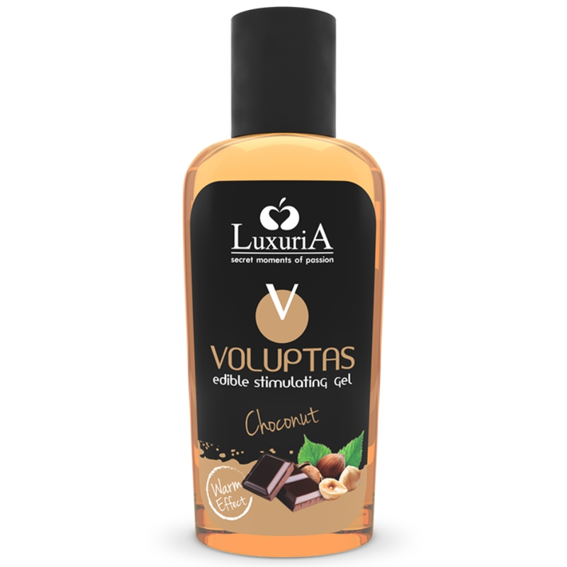 INTIMATELINE LUXURIA - VOLUPTAS GEL DA MASSAGGIO ALIMENTARE EFFETTO RISCALDANTE - CIOCCOLATO 100 ML Intimateline Luxuria