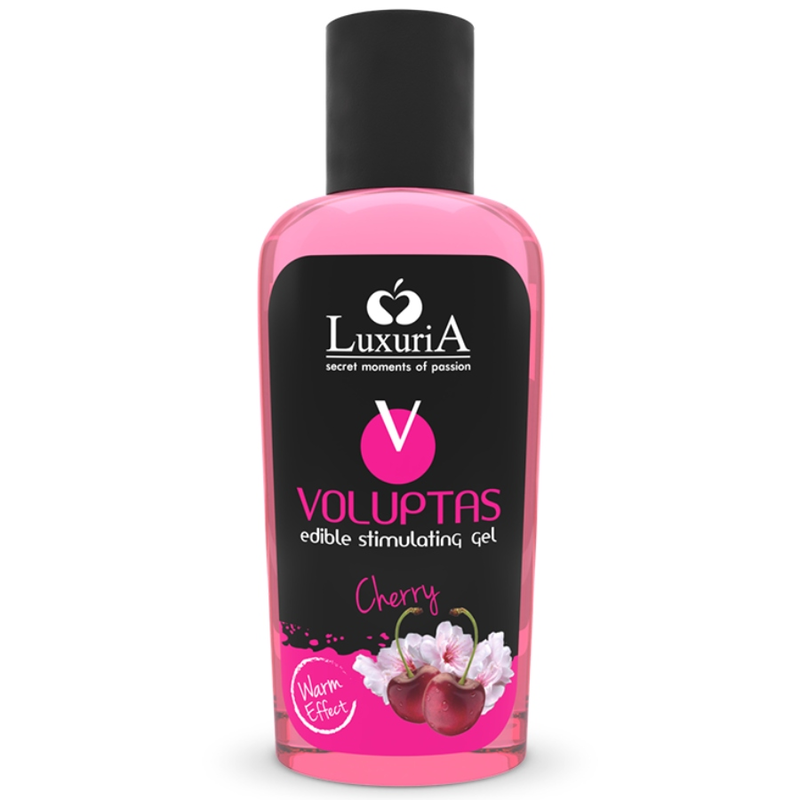 INTIMATELINE LUXURIA - VOLUPTAS GEL DA MASSAGGIO ALIMENTARE EFFETTO RISCALDANTE - CILIEGIA 100 ML Intimateline Luxuria