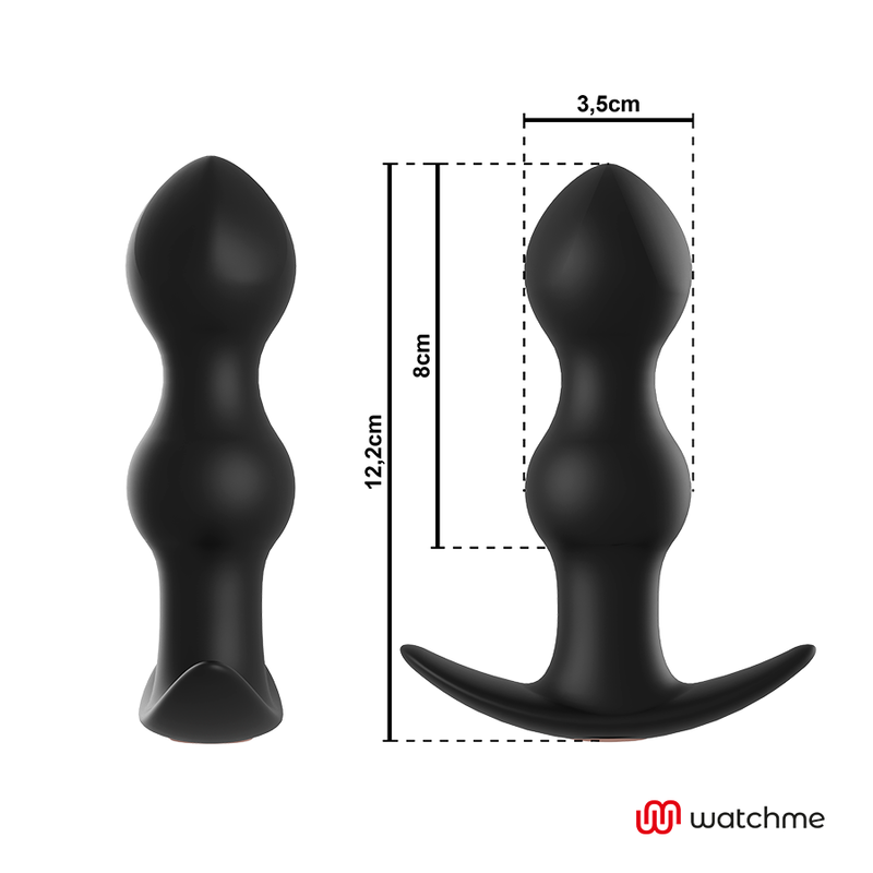 ANBIGUO - WATCHME REMOTE CONTROL PLUG VIBRATORE ANALE TIBERIO Anbiguo