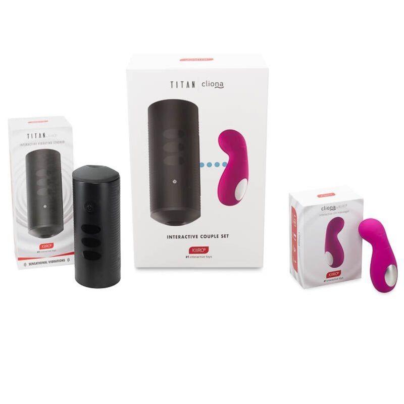 KIIROO - SET COPPIE TITAN E CLIONA LILLA Kiiroo