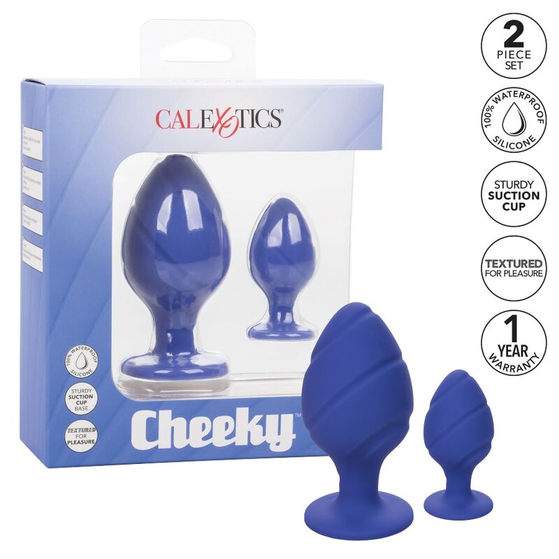 CALEXOTICS - BUTTPLUG CHEEKY VIOLA Calexotics