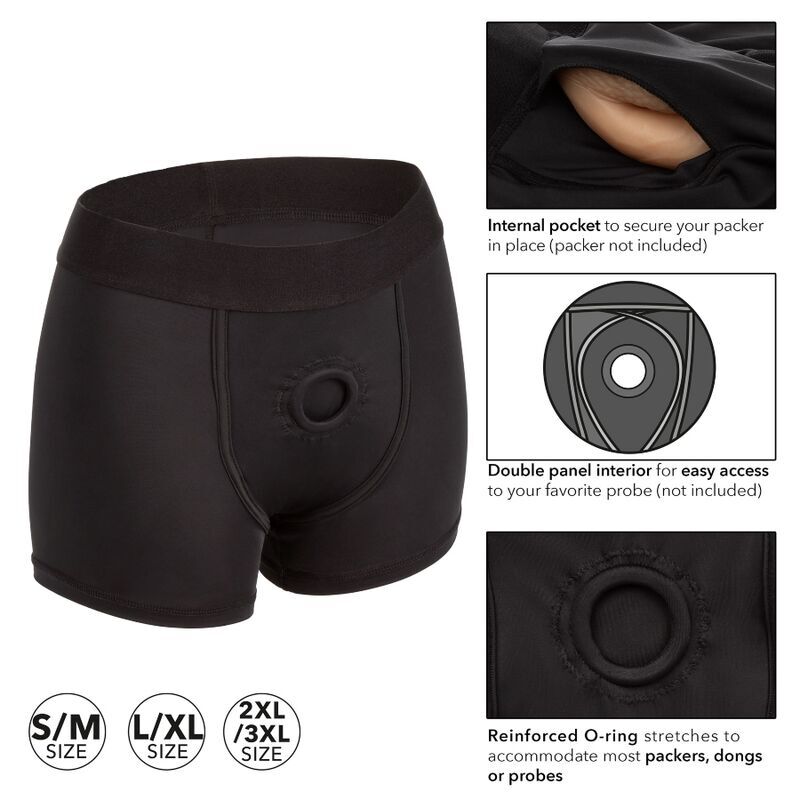 CALEXOTICS - PETTORINA STILE BOXER S/M Calexotics