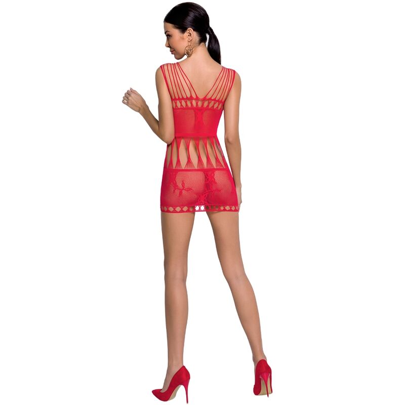 PASSION - WOMAN BS090 BODYSTOCKING ROSSO TAGLIA UNICA Passion Woman