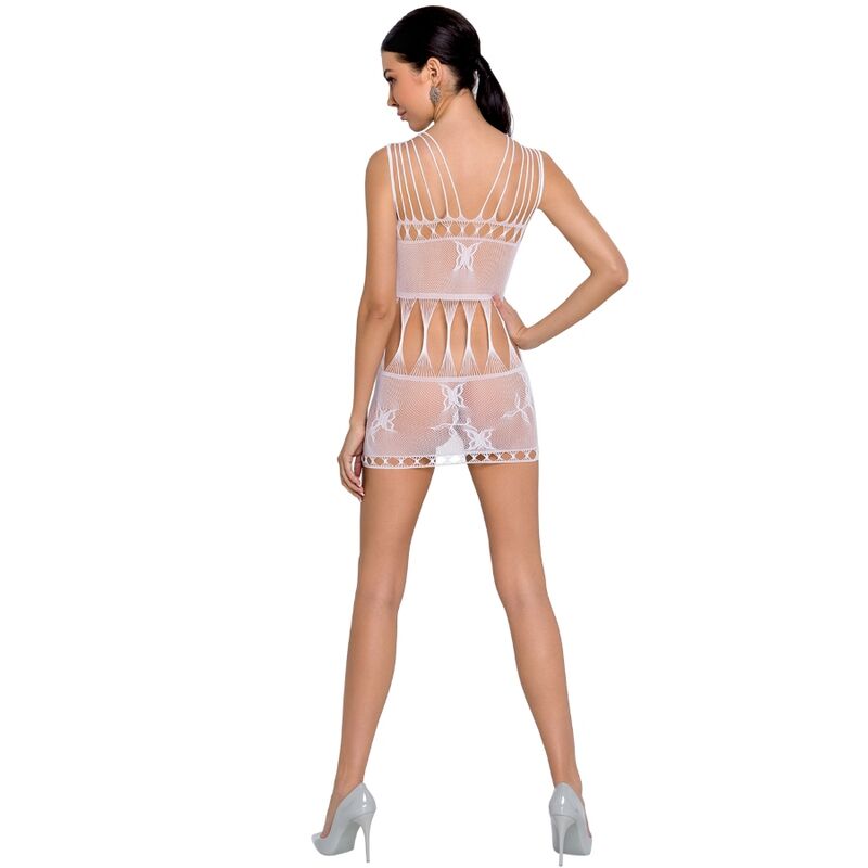 PASSION - WOMAN BS090 BODYSTOCKING BIANCO TAGLIA UNICA Passion Woman