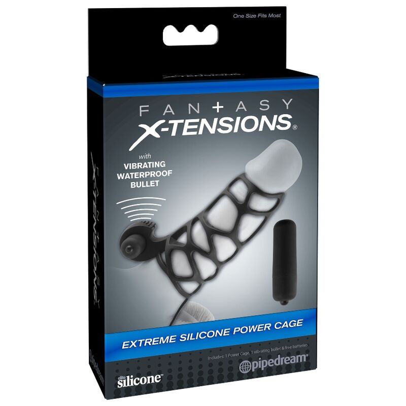 FANTASY X- TENSIONS - POWER CAGE IN SILICONE ESTREMO Fantasy X-Tensions