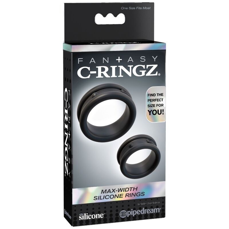 FANTASY C-RINGZ - ANELLI IN SILICONE MAX / LARGHEZZA Fantasy C-Ringz