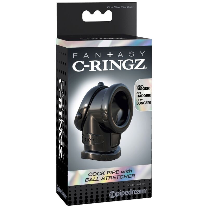 FANTASY C-RINGZ - COCK PIPE CON PALLA STRECH Fantasy C-Ringz