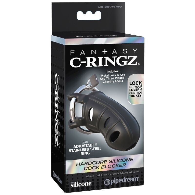 FANTASY C-RINGZ - EXTREME SILICONE COCK BLOCKER Fantasy C-Ringz
