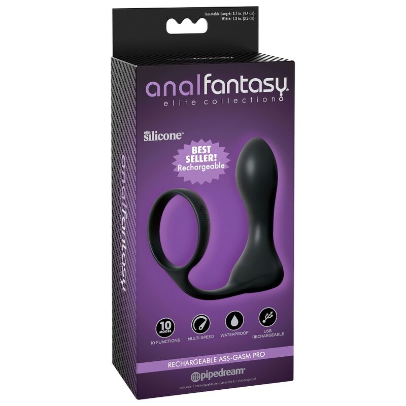 ANAL FANTASY ELITE COLLECTION - RICARICABILE ASS-GASM PRO Anal Fantasy Elite Collection