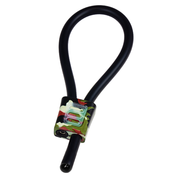 ELECTRASTIM - ANELLI PER IL CAZZO REGOLABILI PRESTIGE ELECTRALOOPS CAMOUFLAGE Electrastim