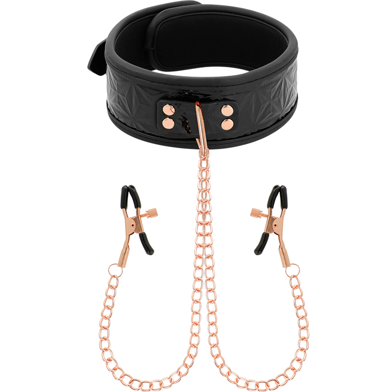 BEGME - BLACK EDITION COLLARE CON MORSETTI PER CAPEZZOLI Begme Black Edition