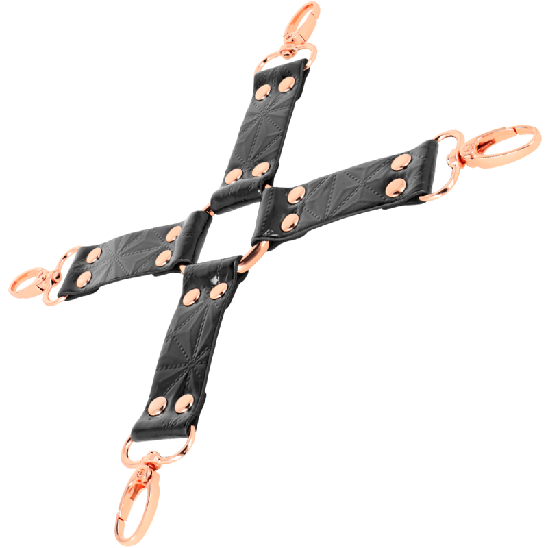 BEGME - BLACK EDITION HOG TIE IN PELLE VEGAN Begme Black Edition