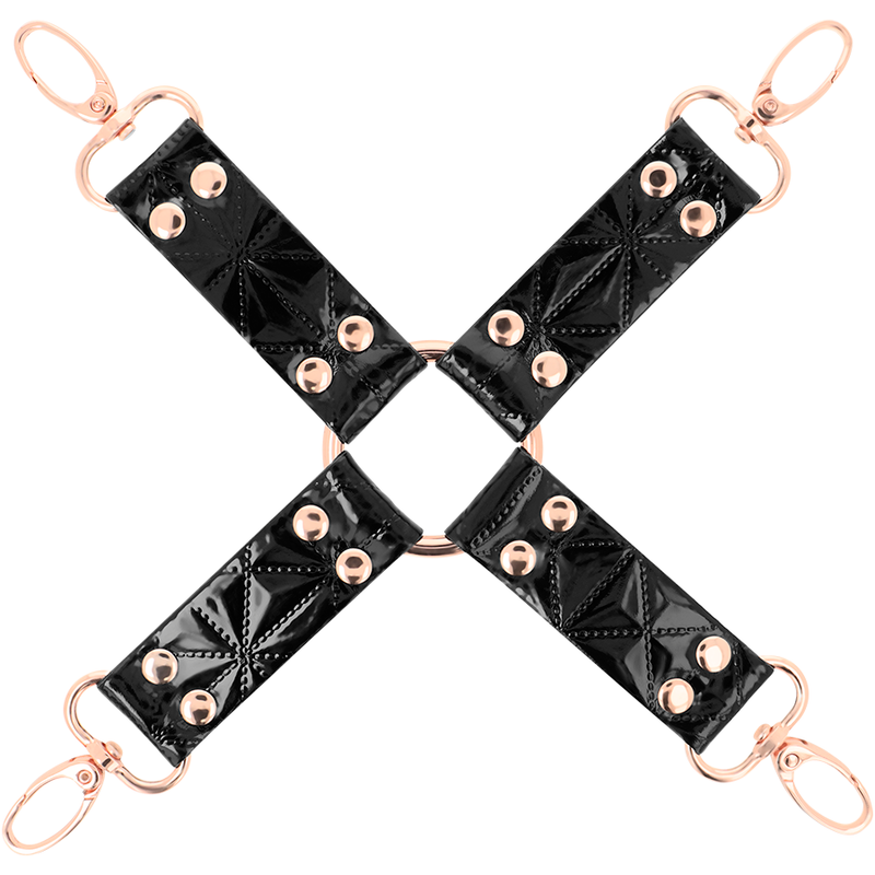 BEGME - BLACK EDITION HOG TIE IN PELLE VEGAN Begme Black Edition