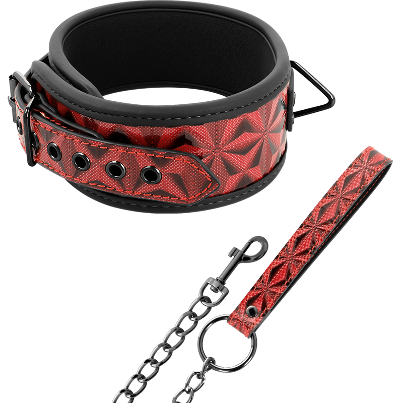 BEGME - COLLARE IN PELLE VEGANA PREMIUM RED EDITION CON FODERA IN NEOPRENE Begme Red Edition