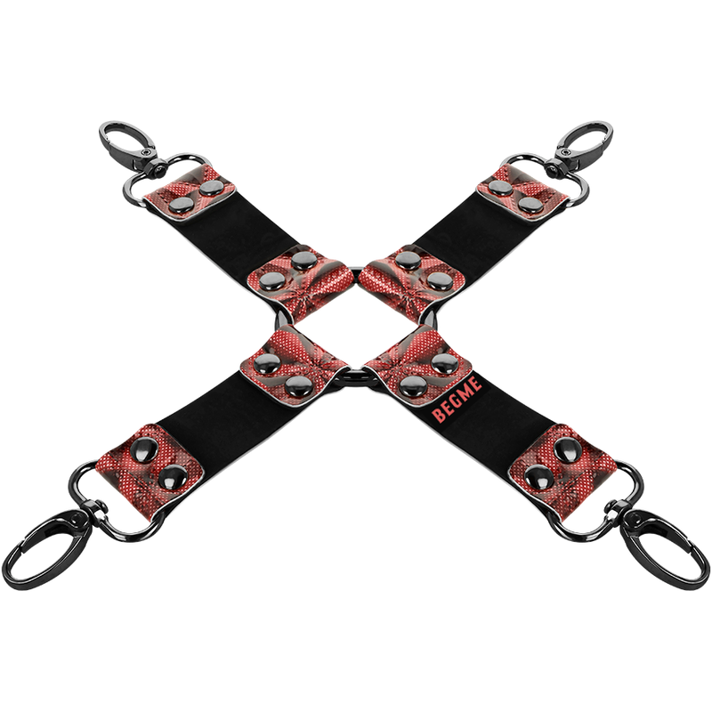 BEGME - CRAVATTA DI MAIALE IN PELLE VEGANA PREMIUM EDIZIONE ROSSA Begme Red Edition