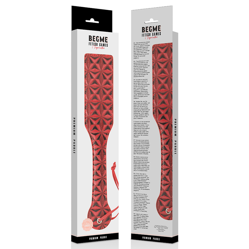 BEGME - PALA IN PELLE VEGANA RED EDITION Begme Red Edition