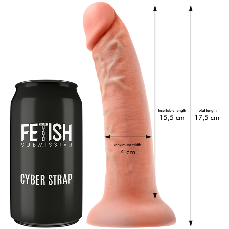 FETISH SUBMISSIVE CYBER STRAP - IMBRAGATURA CON DILDO E TELECOMANDO BULLET TECNOLOGIA WATCHME S Fetish Submissive