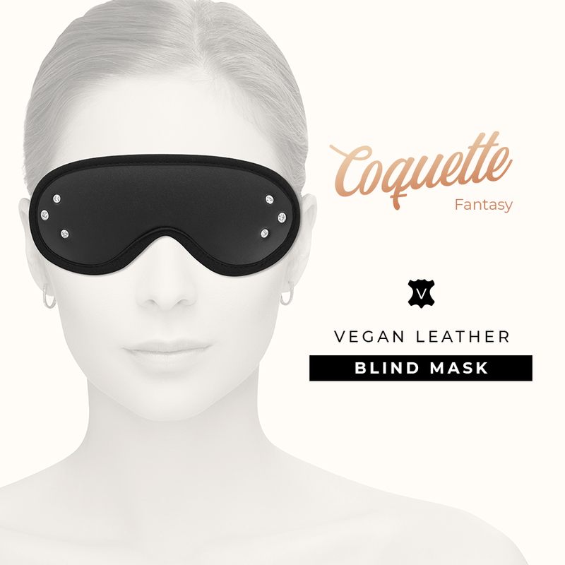 COQUETTE CHIC DESIRE - MASCHERA FANTASIA VEGANA IN PELLE CON FODERA IN NEOPRENE Coquette Fantasy