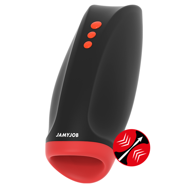 JAMYJOB - MASTURBATORE NOVAX CON VIBRAZIONE E COMPRESSIONE Jamyjob