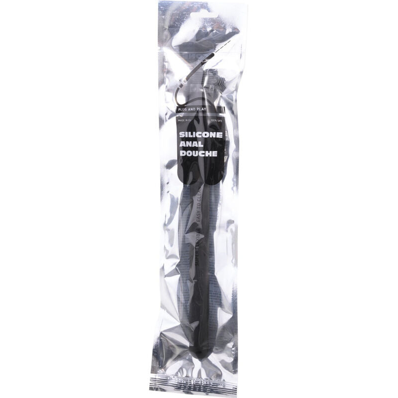 ALL BLACK - DOCCIA ANALE IN SILICONE 27 CM All Black