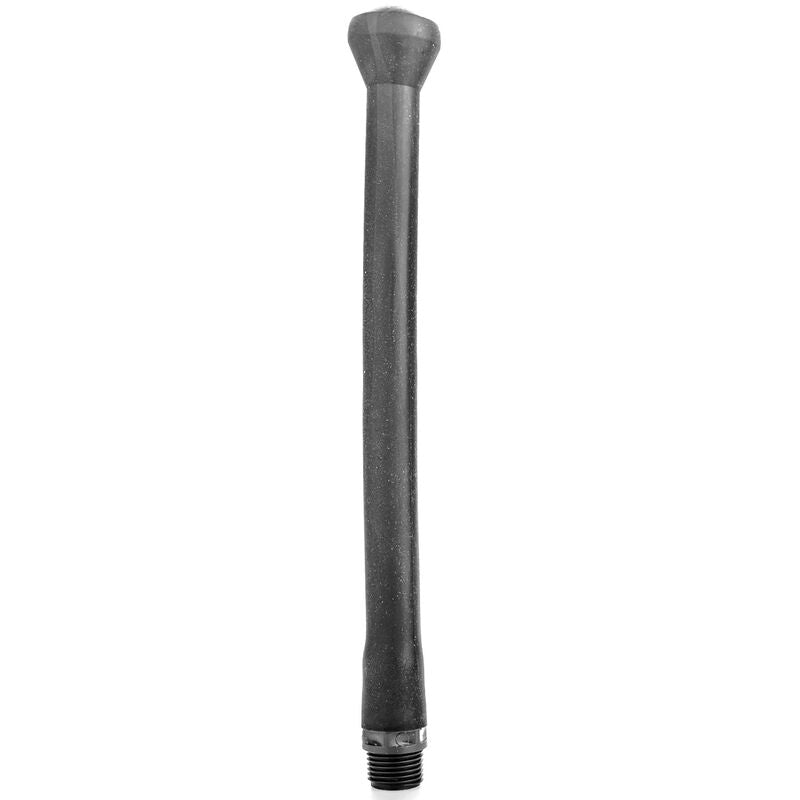 ALL BLACK - DOCCIA ANALE IN SILICONE SISTEMA STOPPER 27 CM All Black