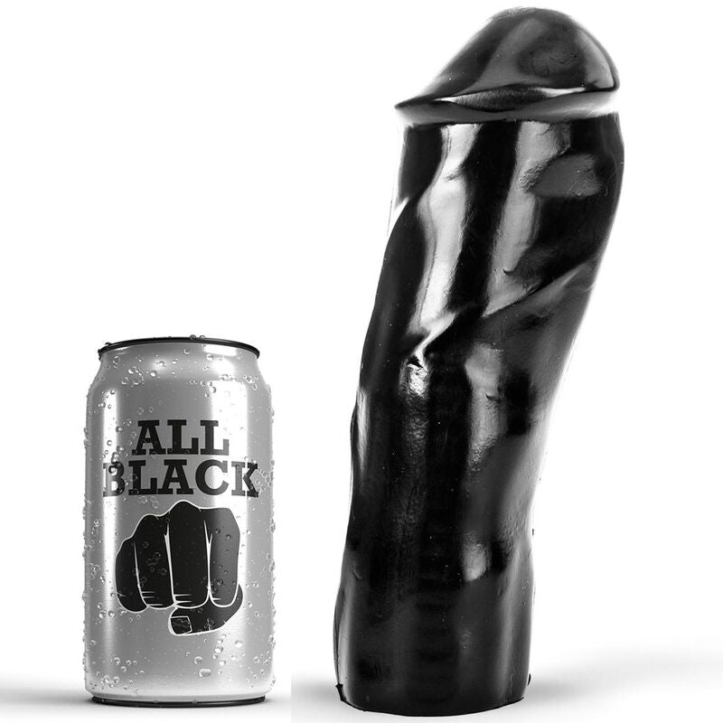 ALL BLACK - DILDO REALISTICO 20 CM All Black