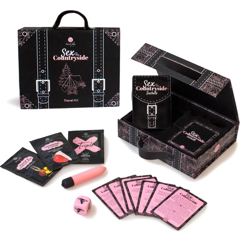 SECRETPLAY - KIT DA VIAGGIO SESSO IN CAMPAGNA (ES/EN/DE/FR/NL/PT) Secretplay 100% Games