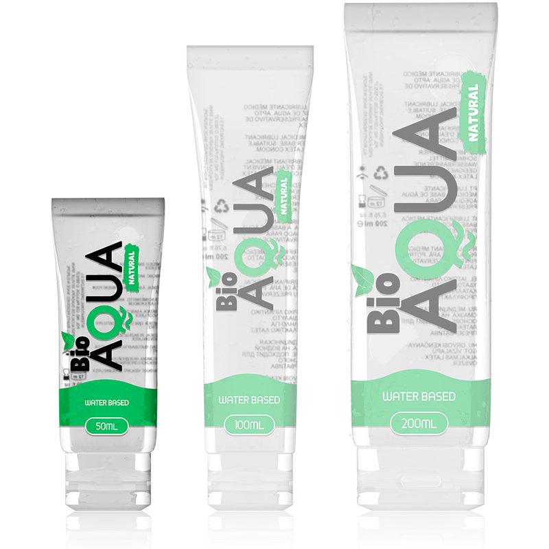 BIOAQUA - LUBRIFICANTE INGREDIENTI NATURALI A BASE ACQUA 50 ML Bioaqua