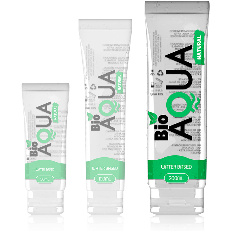 BIOAQUA - LUBRIFICANTE INGREDIENTI NATURALI A BASE ACQUA 200 ML Bioaqua