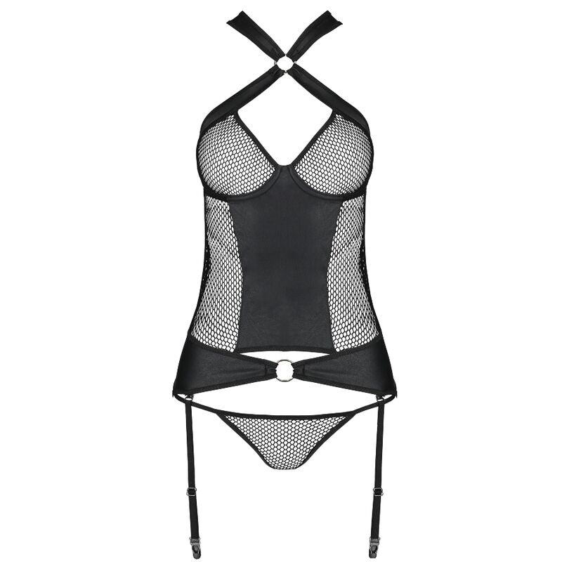 PASSION - AMANDA CORSETTO IN PELLE ECOLOGICA S/M Passion Woman