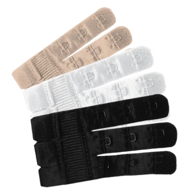 BYE-BRA - ESTENSORI DI CONTORNO FLESSIBILI 3 GANCI 3 UNIT Bye Bra - Accessories