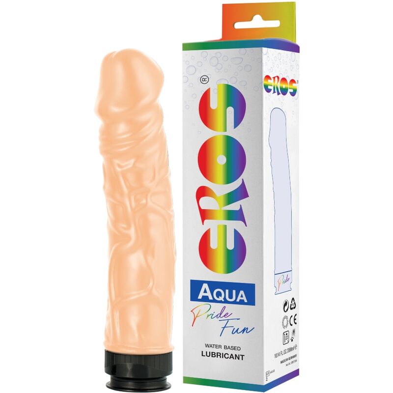 PRIDE - EROS AQUA LGBT PRIDE DILDO E LUBRIFICANTE A BASE D''ACQUA Pride