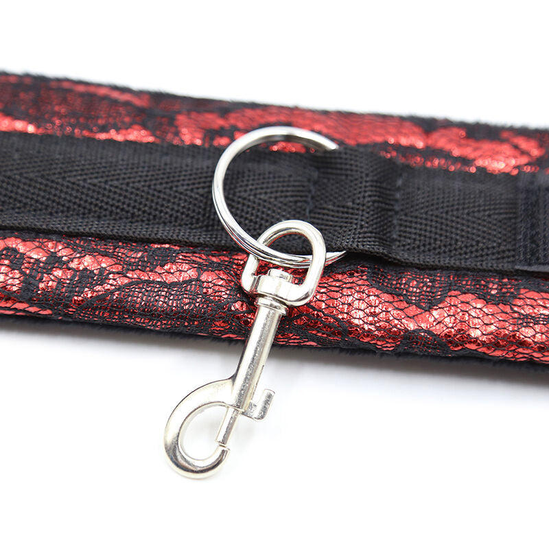 OHMAMA FETISH - MANETTE IN VELLUTO CON NASTRO IN NYLON Ohmama Fetish