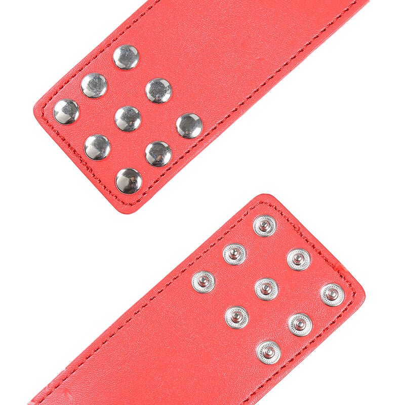 OHMAMA FETISH - MANETTE ROSSE CON CHIUSURA A SCATTO Ohmama Fetish